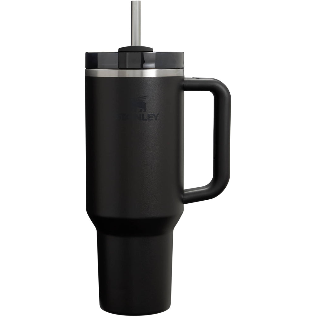 Stanley Quencher H2.0 FlowState Tumbler, 40 oz - Black - Back