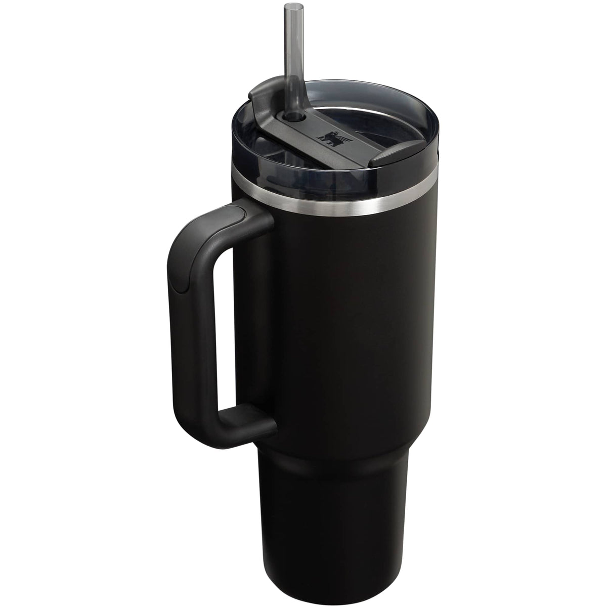 Stanley Quencher H2.0 FlowState Tumbler, 40 oz - Black - Right Angle