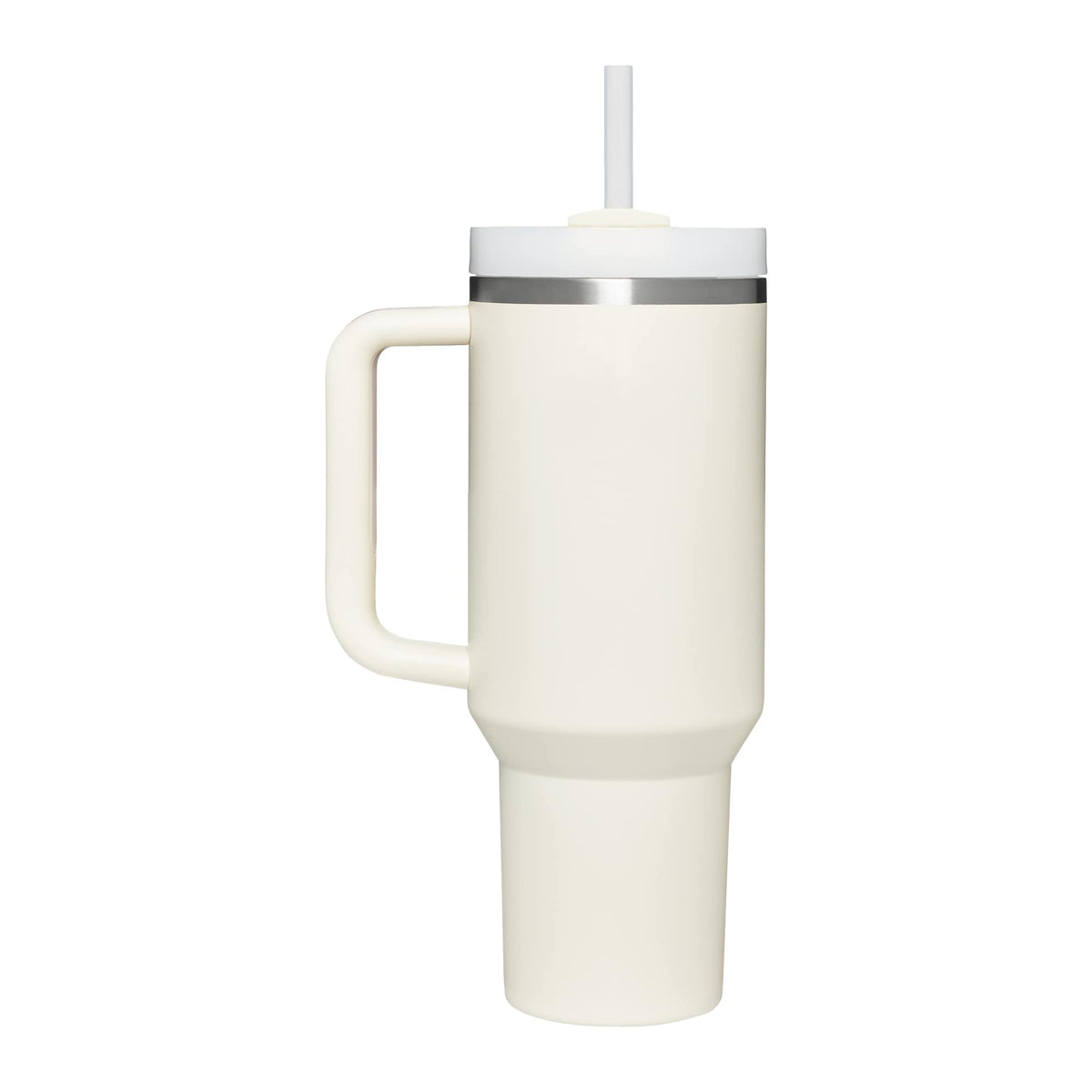 Stanley Quencher H2.0 FlowState Tumbler, 40 oz - Cream - Back 2