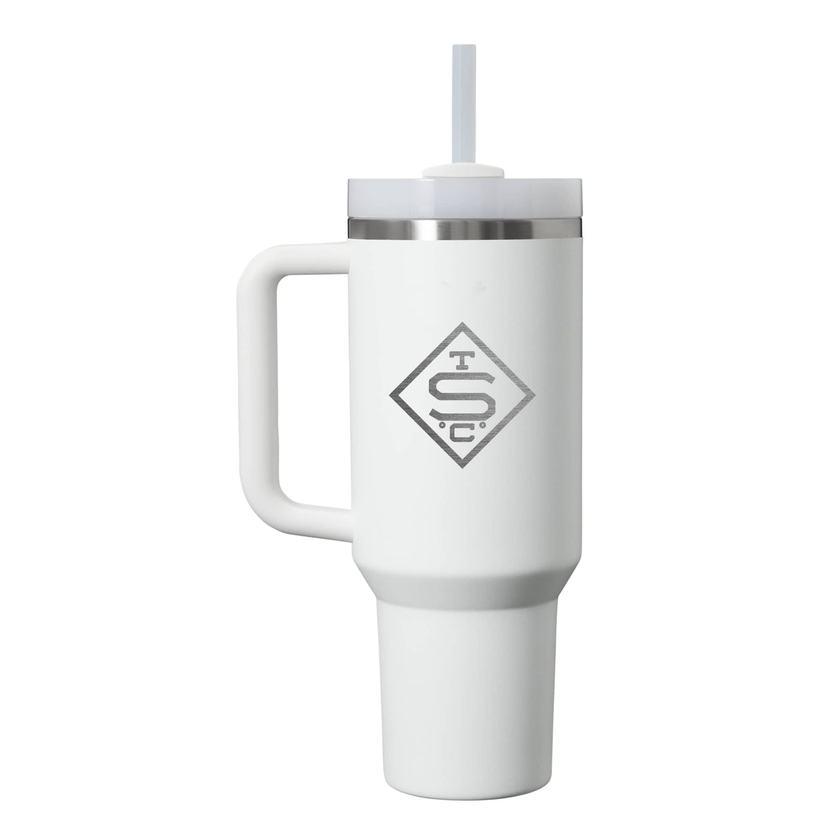Stanley Quencher H2.0 FlowState Tumbler, 40 oz - Frost - Front