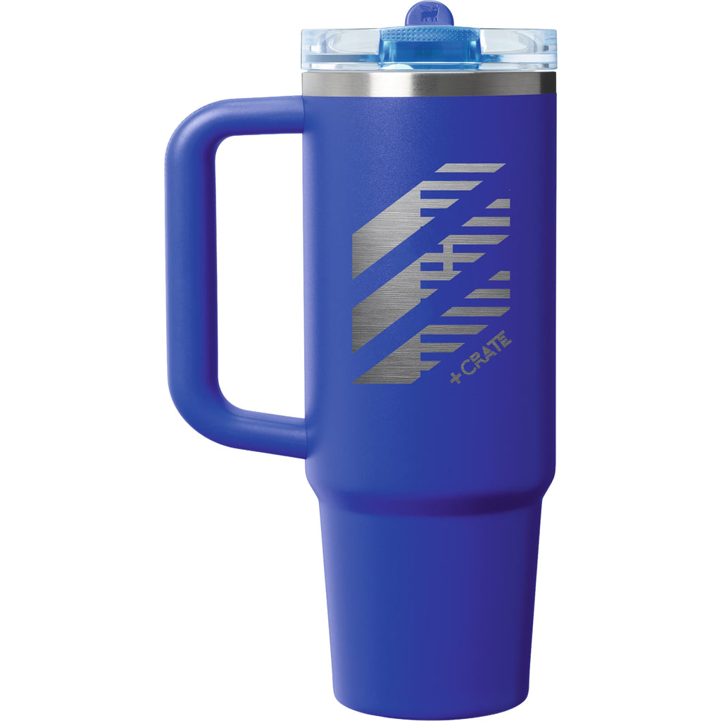 Stanley Quencher ProTour Flip Straw Tumbler, 30 oz Laser Engraving - Cobalt - Front