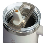 Stanley Quencher ProTour Flip Straw Tumbler, 30 oz Laser Engraving - Cream - Detail