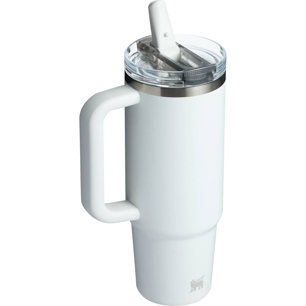 Stanley Quencher ProTour Flip Straw Tumbler, 30 oz Laser Engraving - Frost - Right Angle