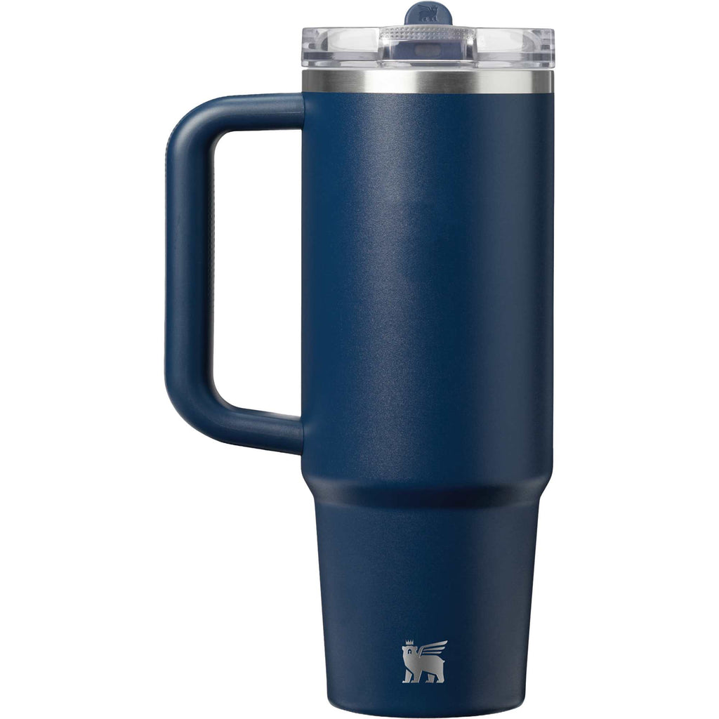 Stanley Quencher ProTour Flip Straw Tumbler, 30 oz Laser Engraving - Navy - Photo 5