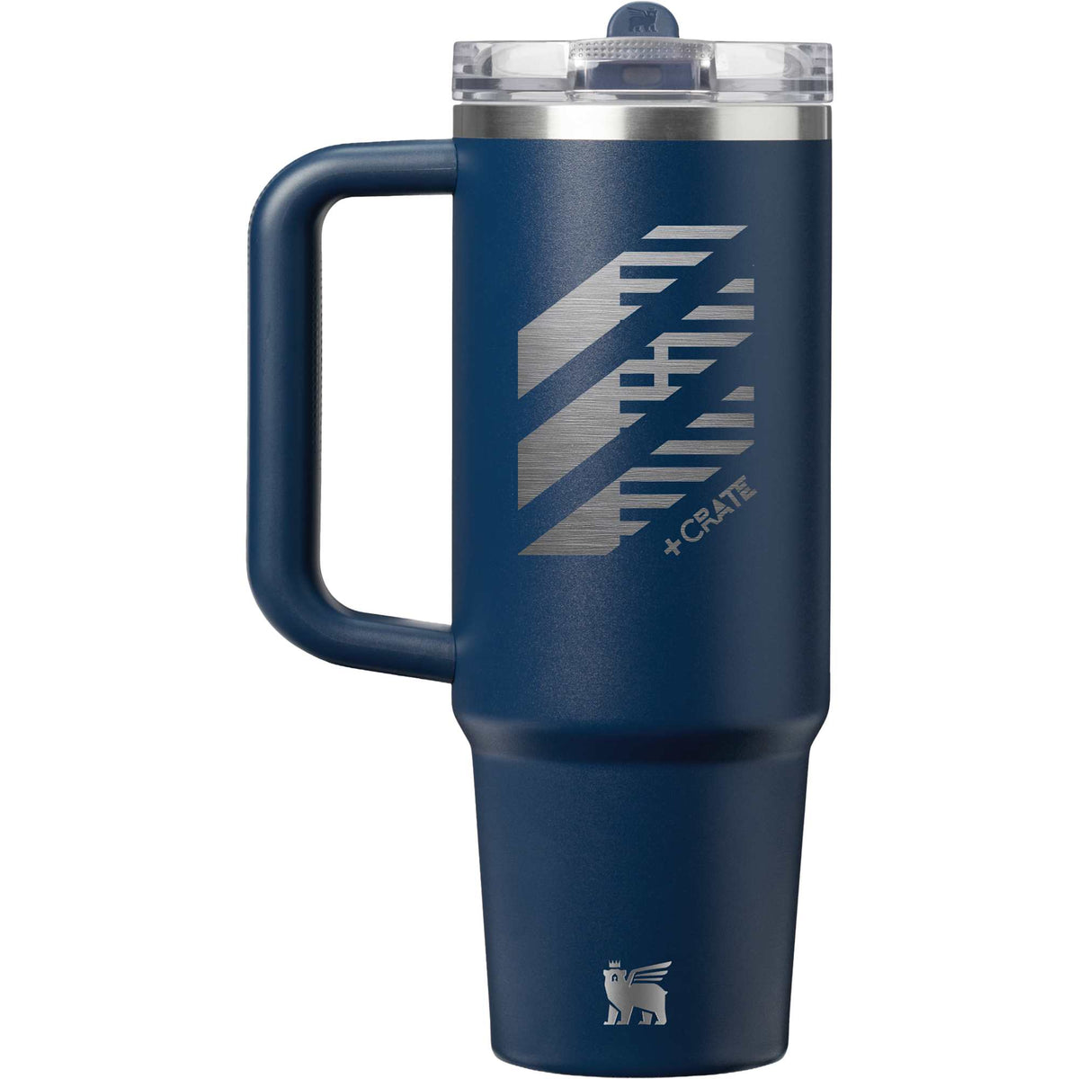 Stanley Quencher ProTour Flip Straw Tumbler, 30 oz Laser Engraving - Navy - Photo