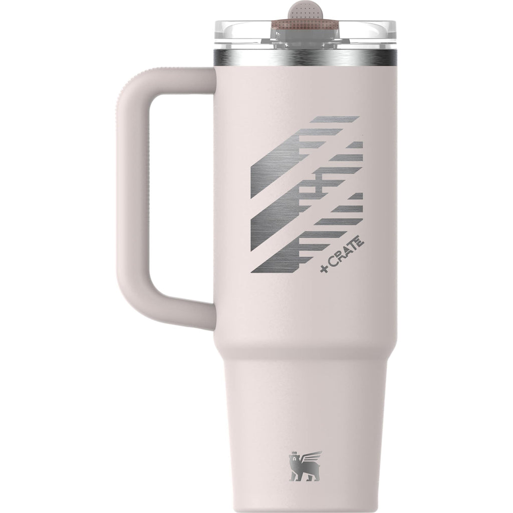 Stanley Quencher ProTour Flip Straw Tumbler, 30 oz - Rose Quartz - Front