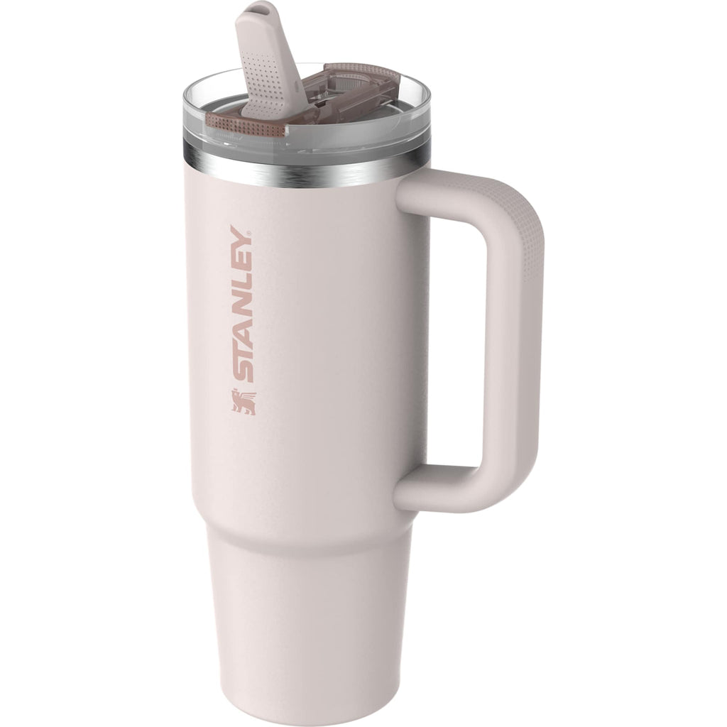 Stanley Quencher ProTour Flip Straw Tumbler, 30 oz - Rose Quartz - Left Angle 2
