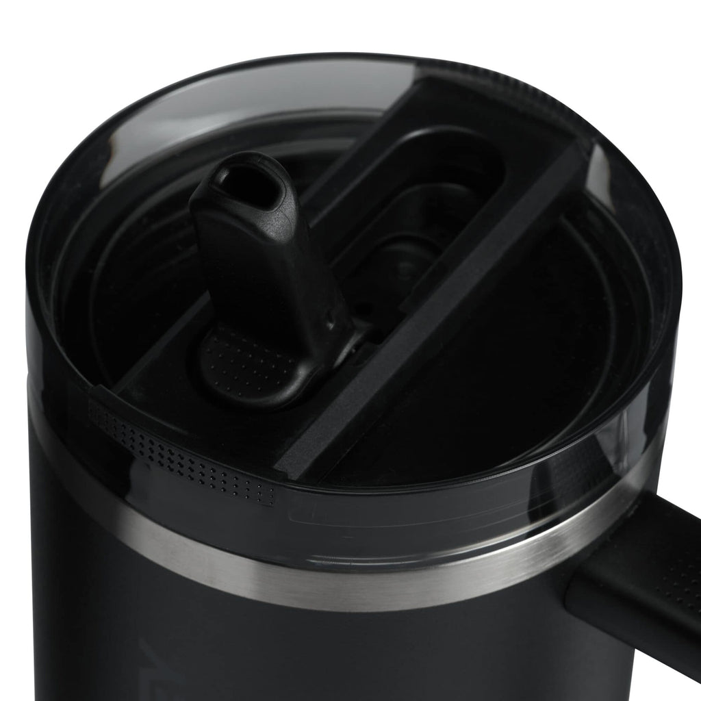 Stanley Quencher ProTour Flip Straw Tumbler, 40 oz - Black - Left Angle Detail