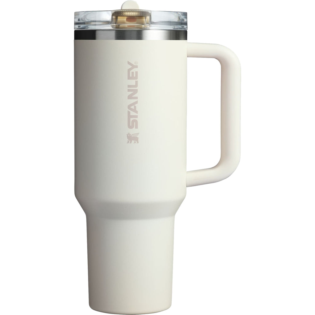 Stanley Quencher ProTour Flip Straw Tumbler, 40 oz - Cream - Back