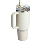 Stanley Quencher ProTour Flip Straw Tumbler, 40 oz - Cream - Right Angle