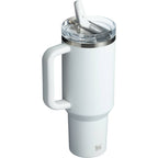 Stanley Quencher ProTour Flip Straw Tumbler, 40 oz - Frost - Right Angle