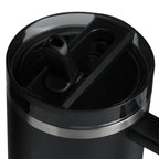 Stanley Quencher ProTour Flip Straw Tumbler, 40 oz Laser Engraving - Black - Left Angle Detail