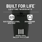 Stanley Stay-Chill Stacking Pint, 16 oz - Green - Detail