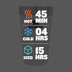 Stanley Stay-Chill Stacking Pint, 16 oz - Polar - Detail 3