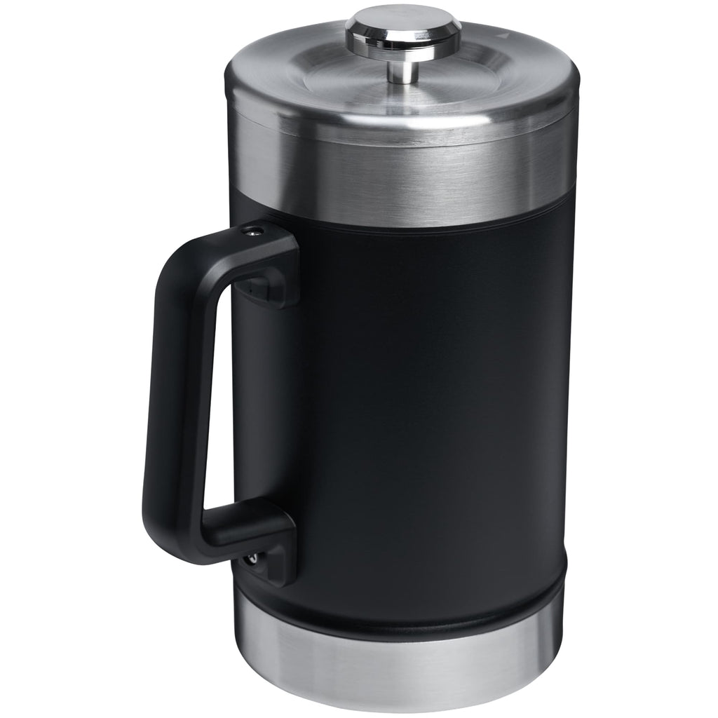 Stanley Stay Hot Insulated French Press, 48 oz - Black - Right Angle