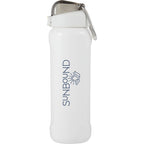 Stanley Wellspring Push-Button Bottle, 24 oz Full Color - Hammertone Frost - Right Angle