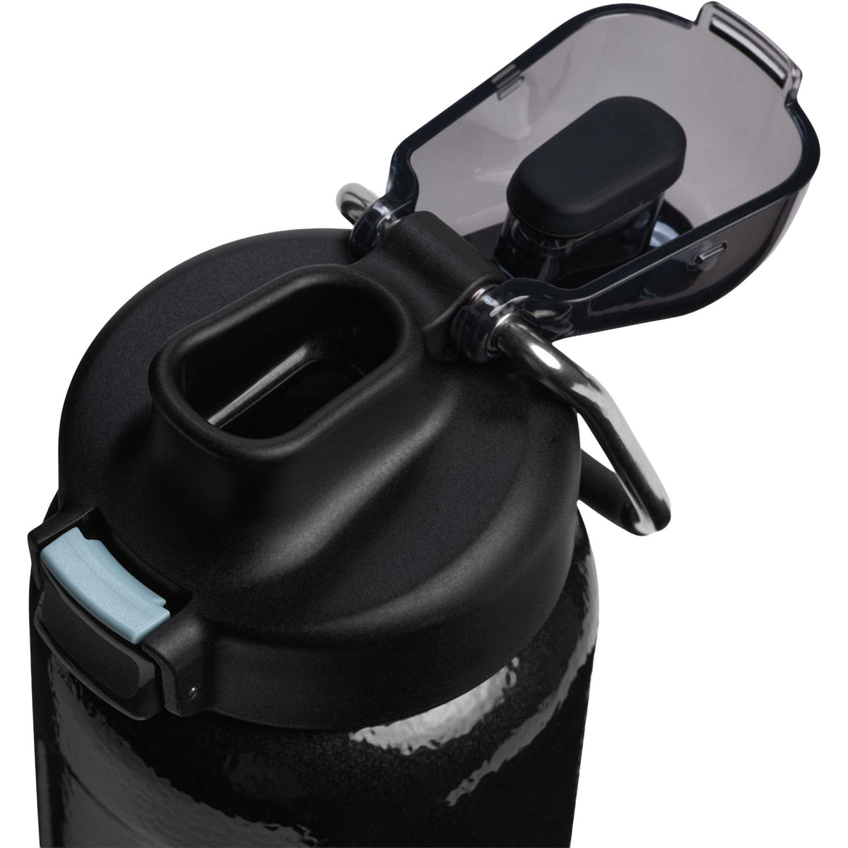 Stanley Wellspring Push-Button Bottle, 24 oz - Hammertone Black - Photo 3