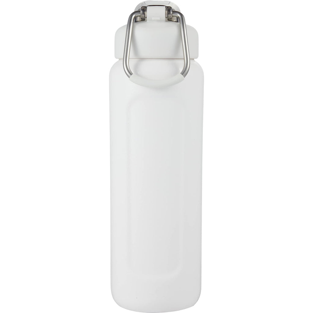 Stanley Wellspring Push-Button Bottle, 24 oz - Hammertone Frost - Back