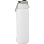 Stanley Wellspring Push-Button Bottle, 24 oz - Hammertone Frost - Left Angle