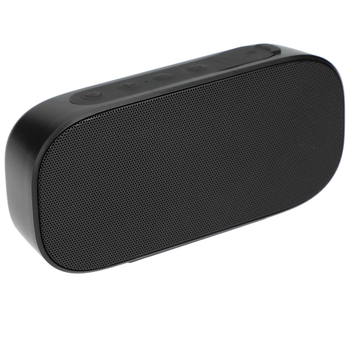 Stark Water-Resistant Bluetooth Speaker, 3W Full Color - Black - Left Side