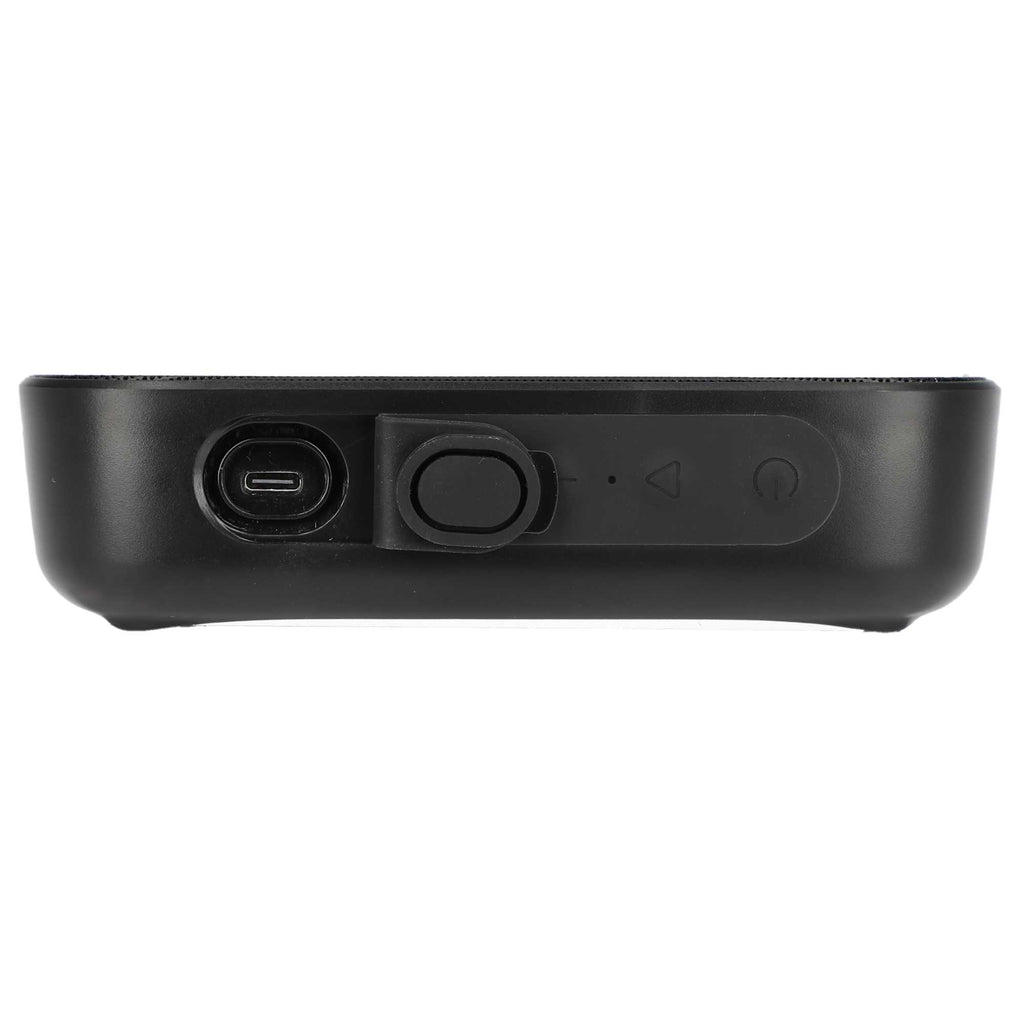Stark Water-Resistant Bluetooth Speaker, 3W Full Color - Black - Right Angle