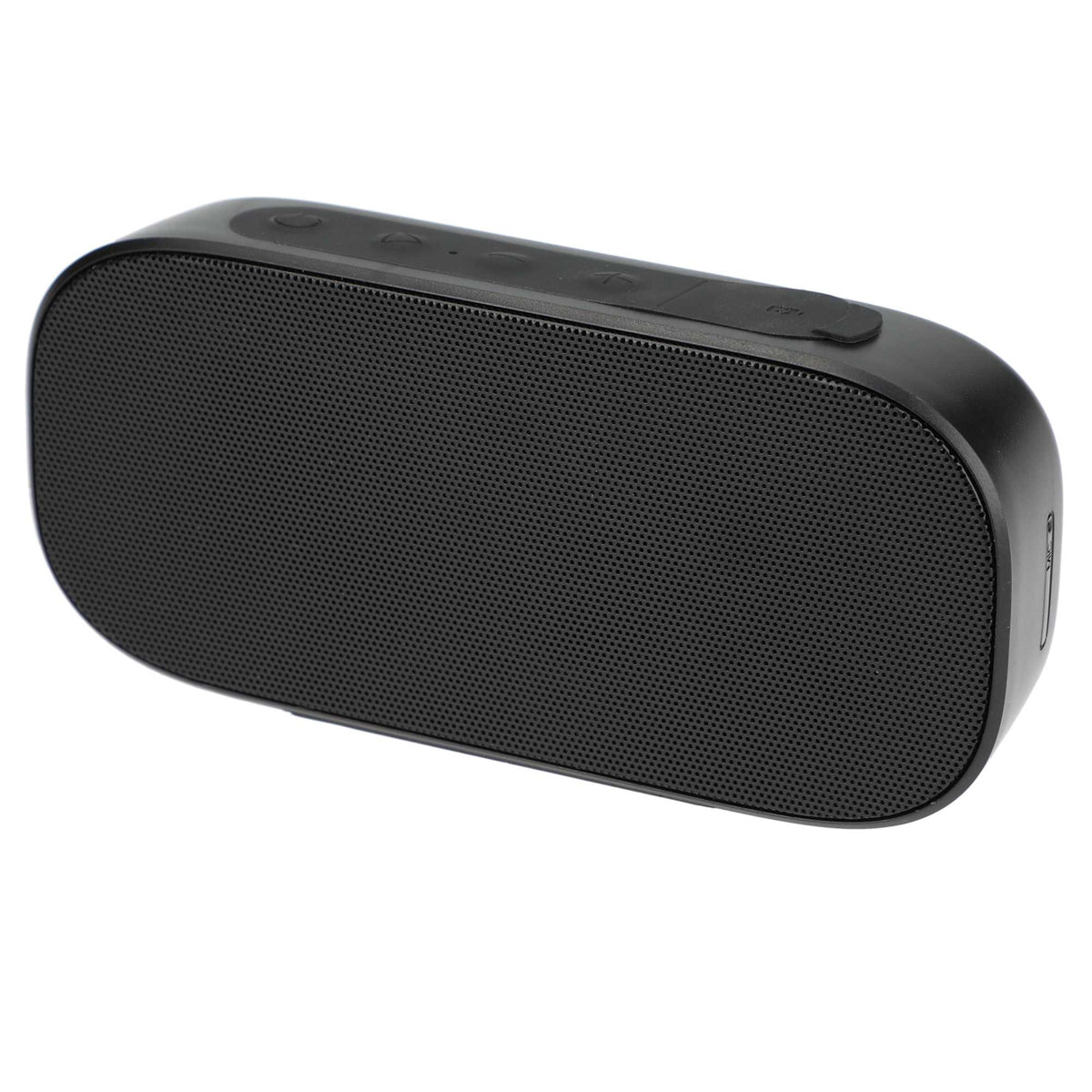 Stark Water-Resistant Bluetooth Speaker, 3W Full Color - Black - Right Side