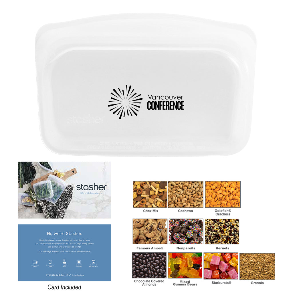 Stasher Kit for Snacks - Silk Screen