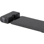 Stay Powered Mini Power Bank with USB-C Tip, 1,200 mAh Full Color - Black - Detail 2