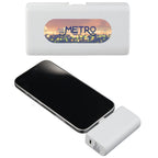 Stay Powered Mini Power Bank with USB-C Tip, 1,200 mAh Full Color - White - Default