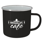 Steel Campfire Mug, 16 oz - Silk Screen