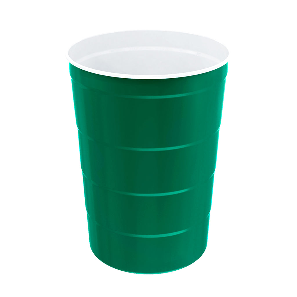 Steel Chill-Cups, 16 oz - Green