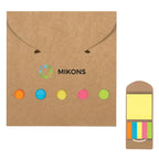 Sticky Notes and Flags in a Pocket Case - Natural - Full Color