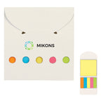 Sticky Notes and Flags in a Pocket Case - White - Full Color