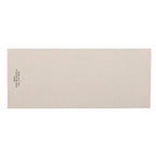 Sticky Notes and Ruler Pad in Recycled Milk Carton - White - Back