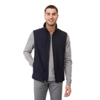 Stinson Softshell Vest for Men Embroidery - Navy - Front On Model 2