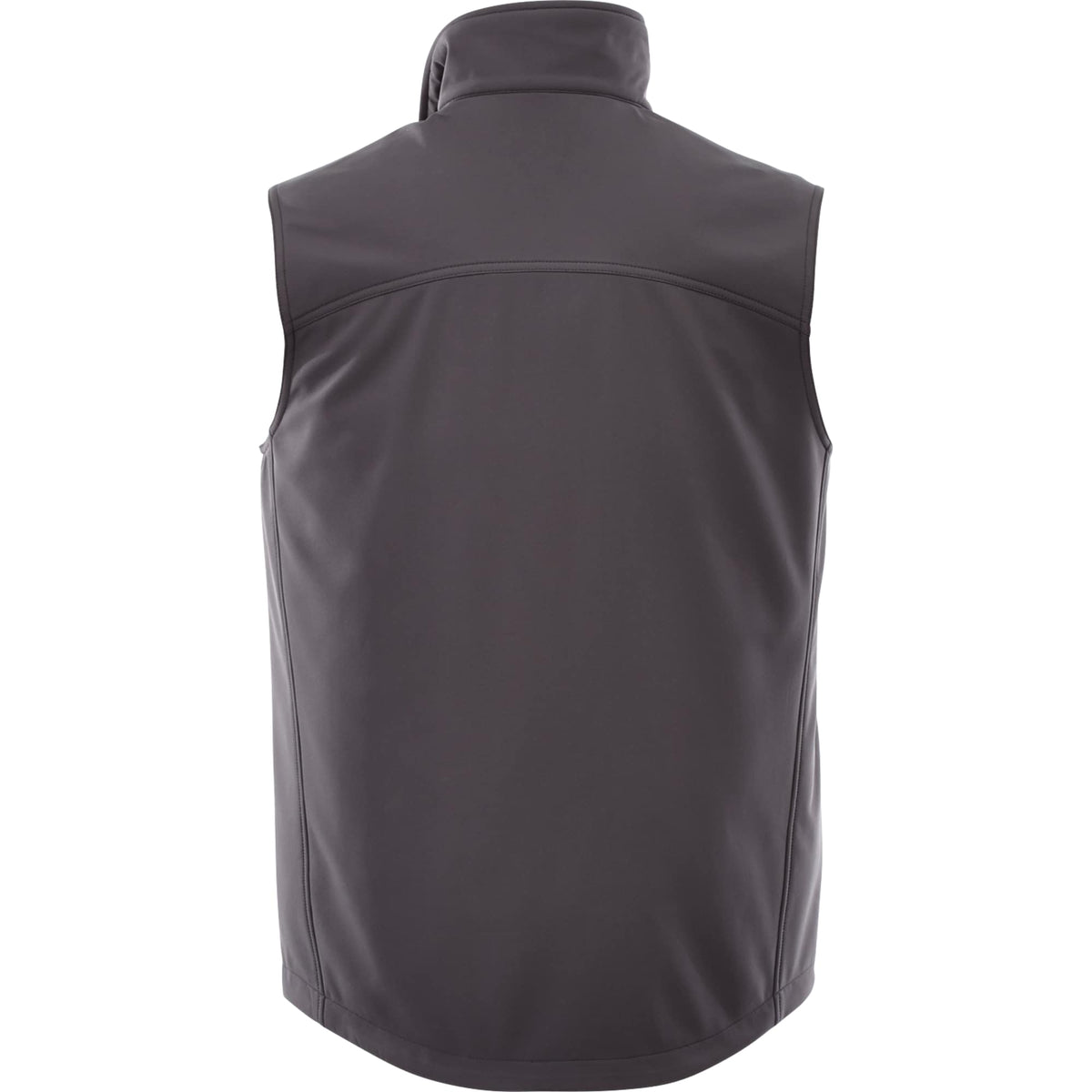 Stinson Softshell Vest for Men Laser Engraving - Grey Storm - Back Flat