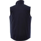 Stinson Softshell Vest for Men Laser Engraving - Navy - Back Flat