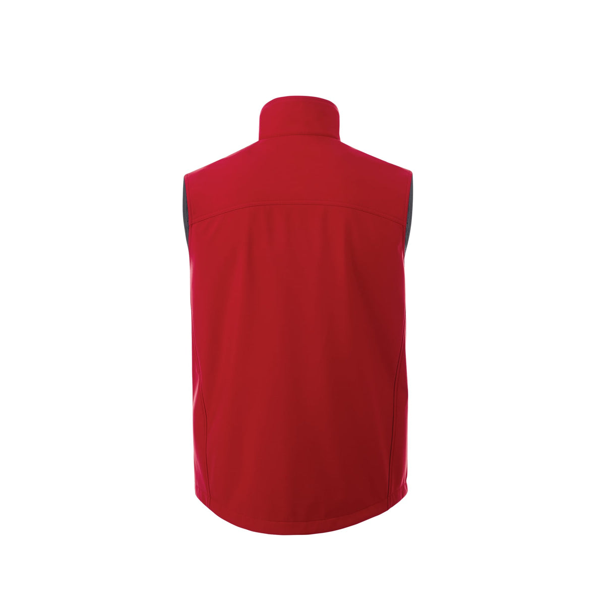 Stinson Softshell Vest for Men Laser Engraving - Team Red - Flat