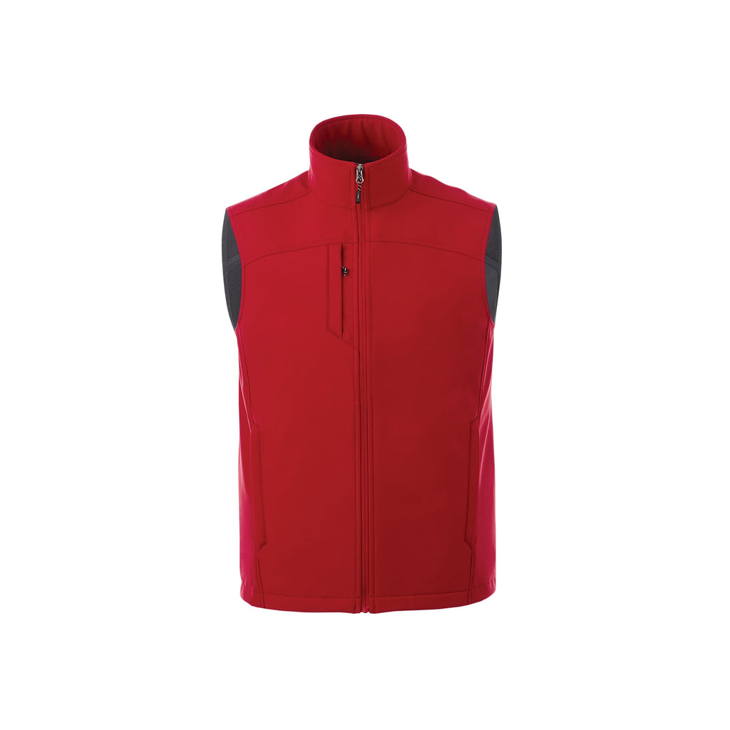 Stinson Softshell Vest for Men Transfer - Team Red - Flat 2