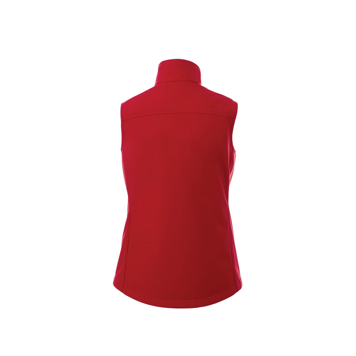 Stinson Softshell Vest for Women Debossing - Team Red - Back Flat