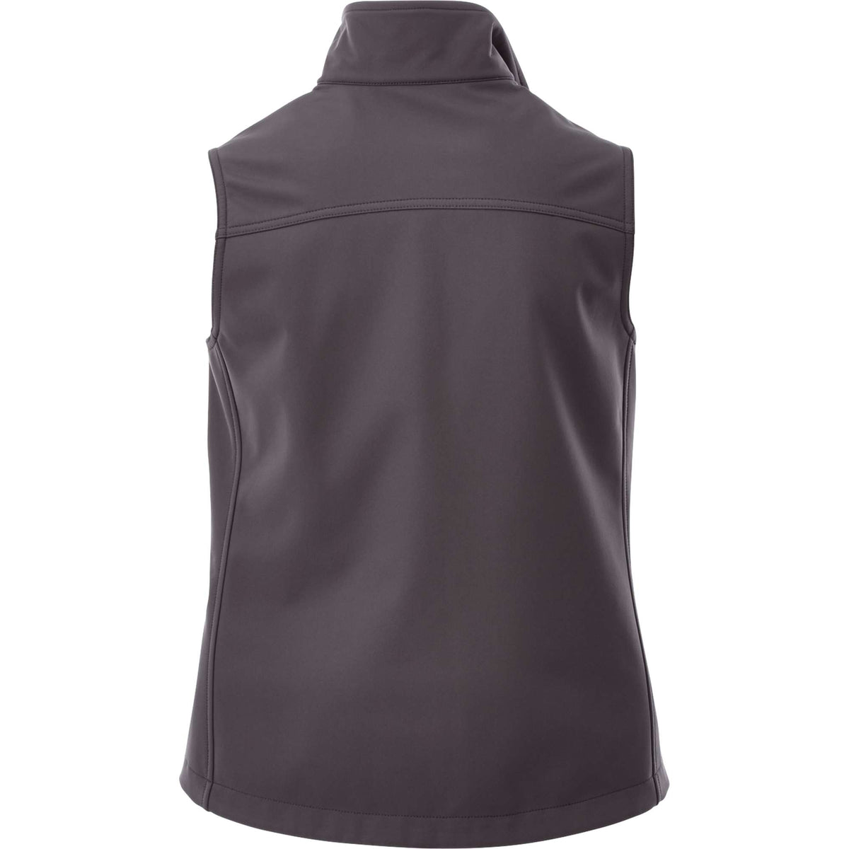 Stinson Softshell Vest for Women Transfer - Grey Storm - Back Flat