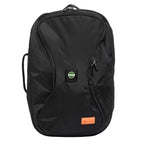 STITCH Day Traveler Convertible Backpack and Briefcase Embroidery - Onyx - Front