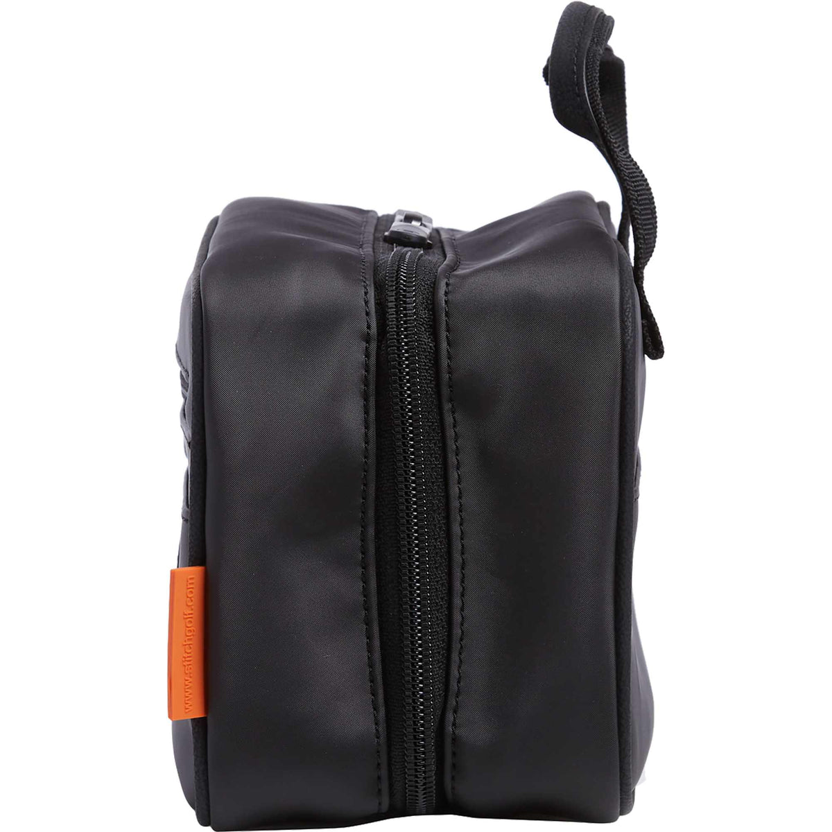 STITCH Hanging Dopp Kit, Water Resistant Full Color - Onyx - Left Side