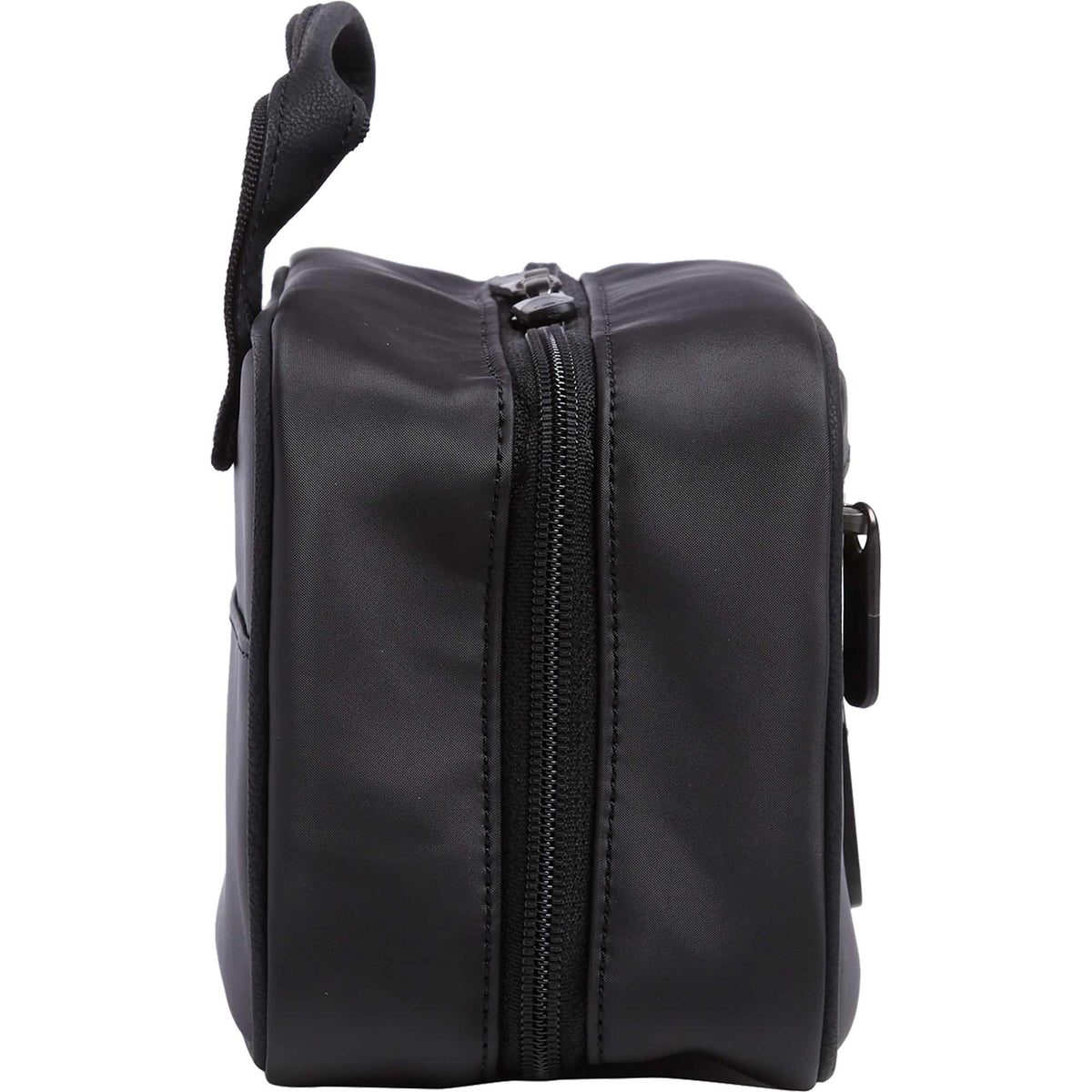 STITCH Hanging Dopp Kit, Water Resistant Full Color - Onyx - Right Side