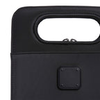 STITCH Insulated Wine Tote for Two Bottles Full Color - Onyx - Front Detail 3