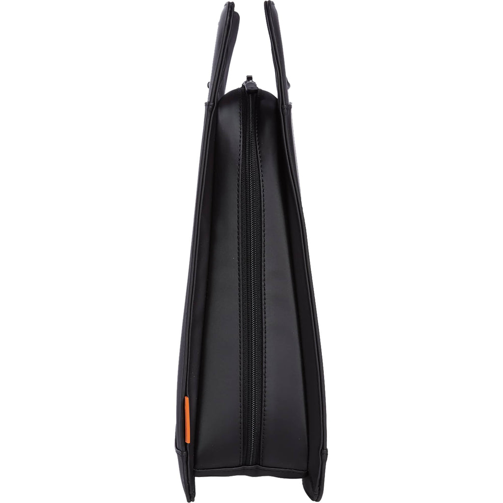 STITCH Insulated Wine Tote for Two Bottles Full Color - Onyx - Right Side