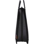 STITCH Insulated Wine Tote for Two Bottles Full Color - Onyx - Right Side
