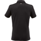 Stitch Solid Pique Polo for Women Transfer - Black - Back