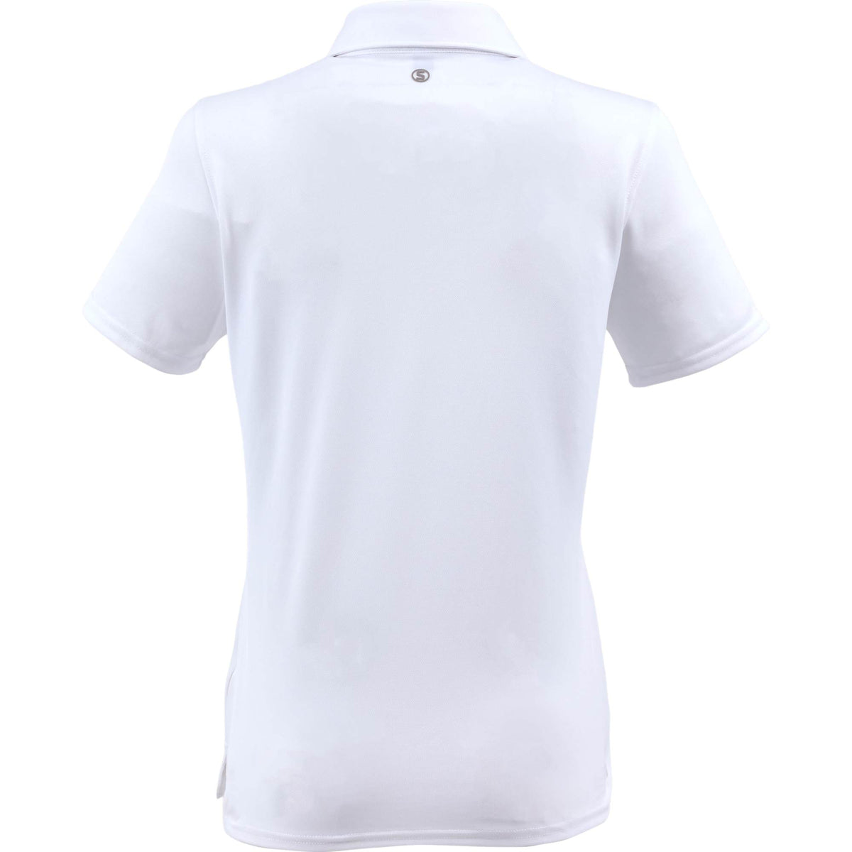 Stitch Solid Pique Polo for Women Transfer - White - Back