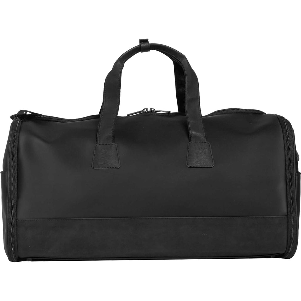 STITCH Ultimate Convertible Garment Duffel Bag Embroidery - Onyx - Back